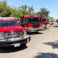 All the departments truck were on display as well.